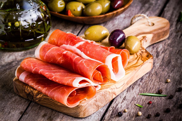 prosciutto a dieta