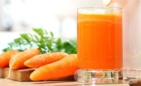 succo di carote benefici