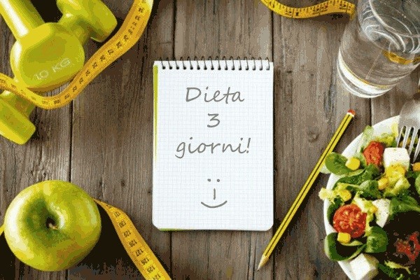 dieta dei 3 giorni